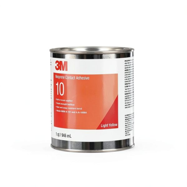3M Neoprene Contact Adhesive 10 Light Yellow 1 Quart Sprayable-1
