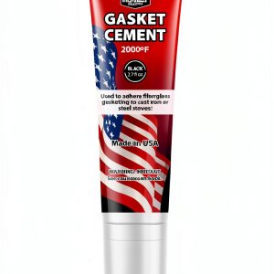 Midwest Hearth Stove Gasket Cement 2.7-Ounce Tube (Black)-0