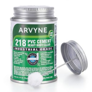 ARVYNE PVC Cement Fast-Dry Solvent Weld Glue for PVC Pipe Vinyl-0