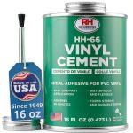 HH-66 Vinyl Cement, 16 oz. can - Vinyl Adhesive, Cement Glue, Repair Glue, Inflatables, Pool Liner, Tarps, Tents, Awnings, Mats, Covers, Waterproof, High Strength, Long Lasting, RH Adhesives-0