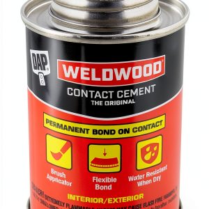 DAP Weldwood Contact Cement 3oz Tan Water Resistant Strong Instant-0