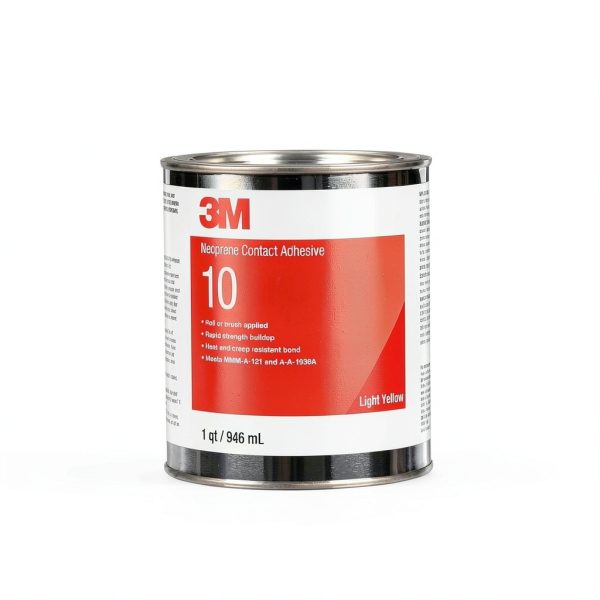 3M Neoprene Contact Adhesive 10 Light Yellow 1 Quart Sprayable-0