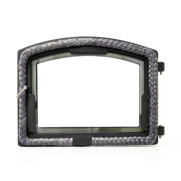 Wood Stove Door Gasket Cement, High Temperature Resistance Adhesive, Silicone Material, Black 3.5 Fl Oz-4
