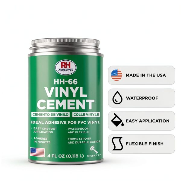 HH-66 Vinyl Cement 4oz - High Strength Adhesive for Inflatables & Pool-1